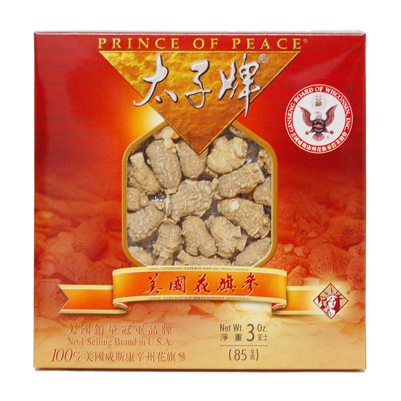 太子牌威州花旗參圓泡中號禮盒裝, 3安士 1 盒