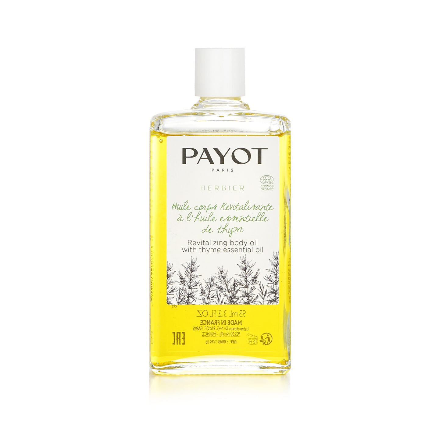 Payot Herbier Organic Revitalizing Body Oil With Thyme Essential Oil 95ml/3.2oz 95 ml