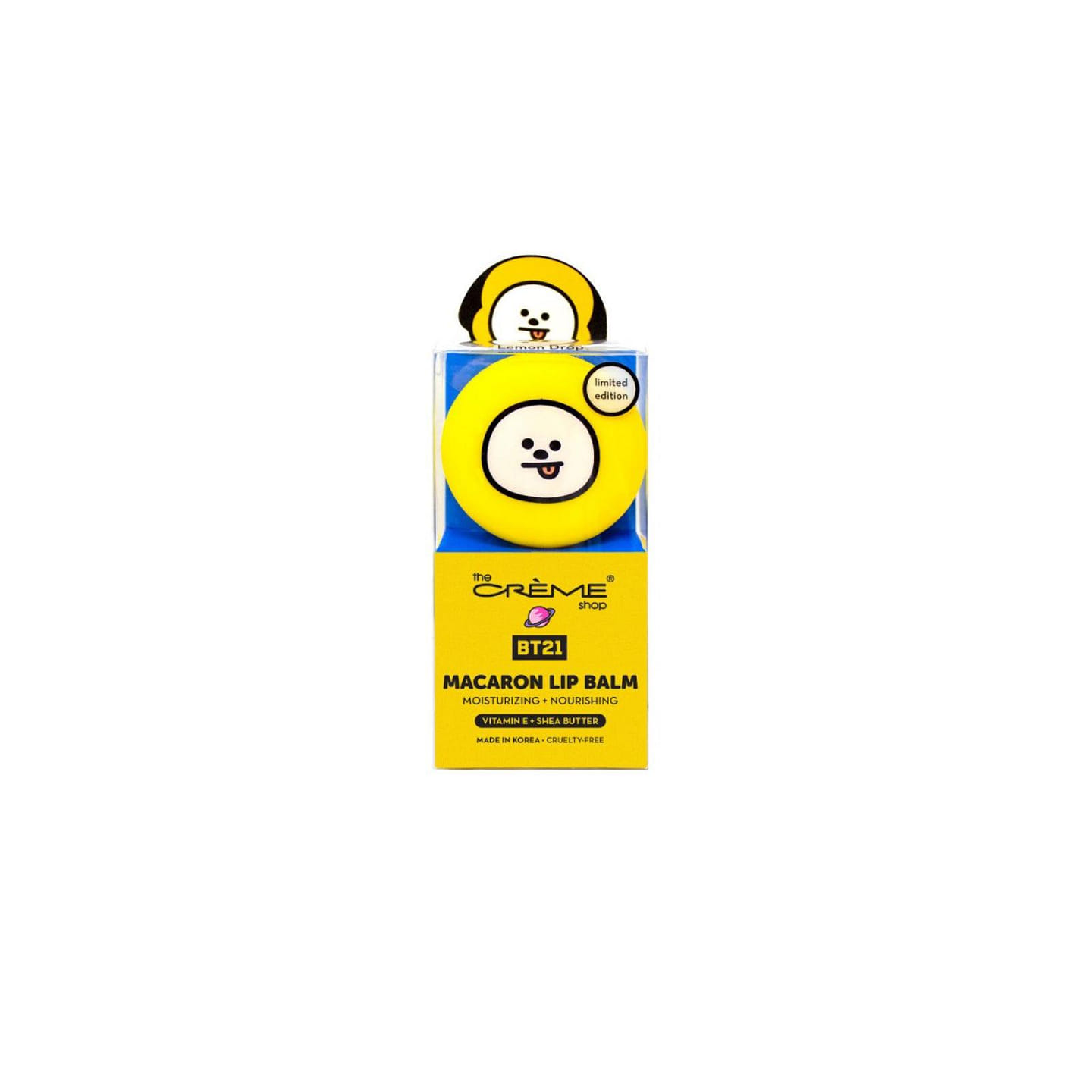 THE CREME SHOP Macaron Lip Balm - BT21 Chimmy Lemon 1 份