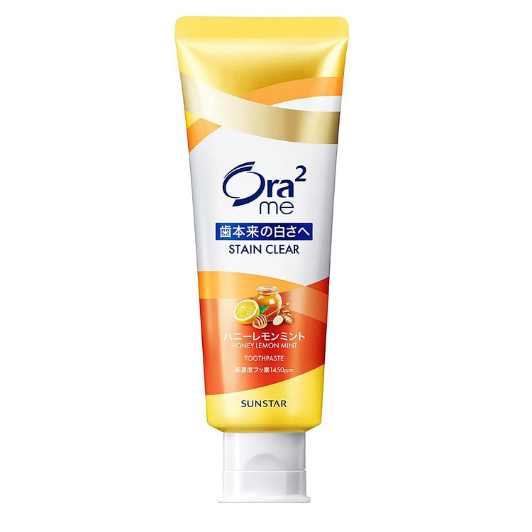 日本 Ora² 皓乐齿 深层清洁牙膏 蜂蜜柠檬味 130 克