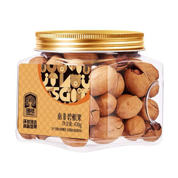 臻味南非碧根果430g罐装孕妇儿童每日坚果零食 430 克