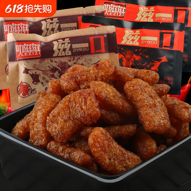 香辣韩式素牛肉20g*2包