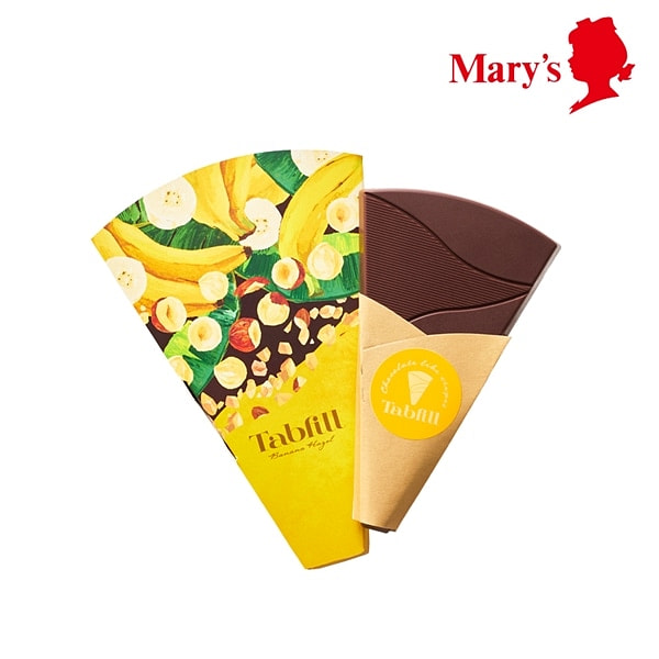 Mary's 香蕉榛子巧克力片 1枚 1 份