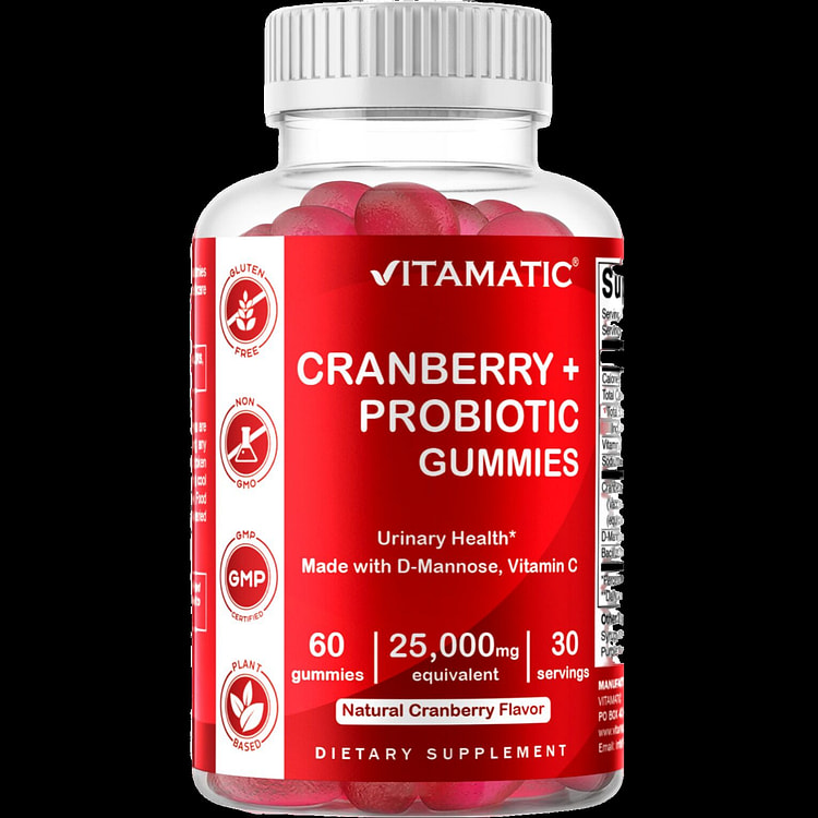 Cranberry - 60 Gummies