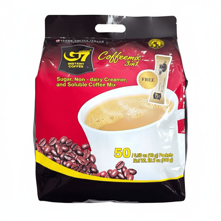 G7 三合一速溶咖啡 50 包 800 克