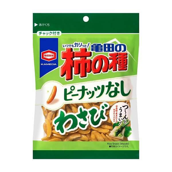 Kameda Kaki-no-Tane Wasabi No Peanuts 91g 1 pack