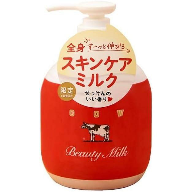 牛乳石鹸  赤箱 ビューティミルク ボディミルク 赤箱の香り 300g 1 個