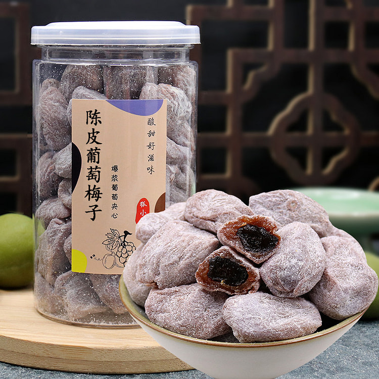 陈皮葡萄抱梅子120g*1瓶 120 克