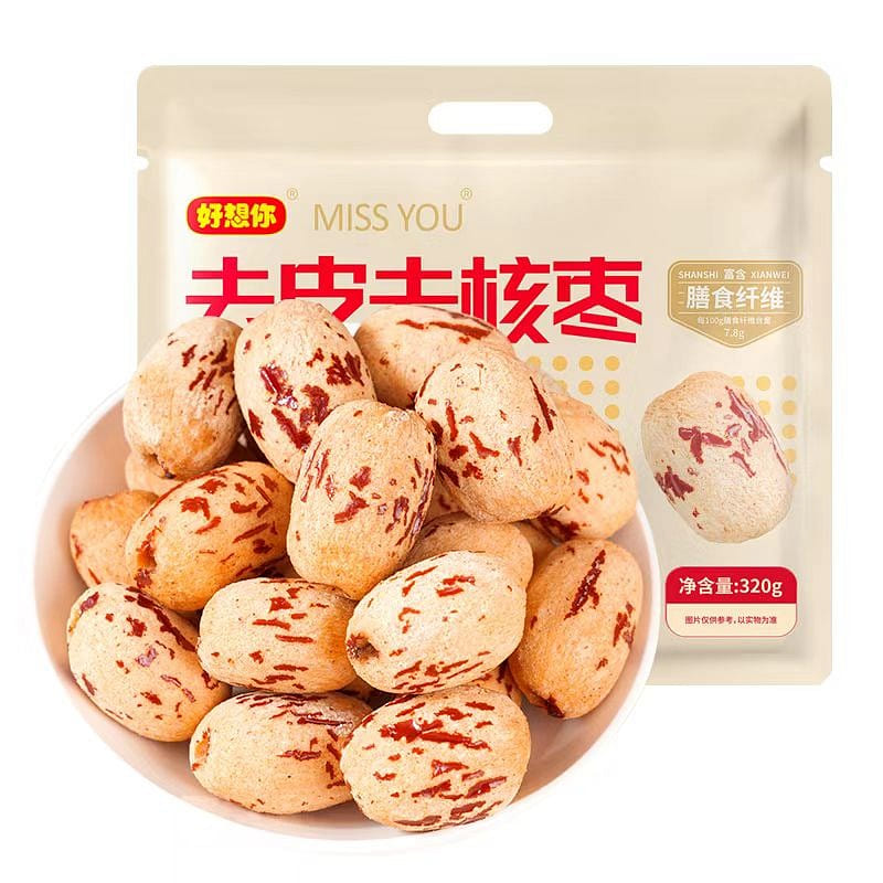 MISSYOU peeled and pitted jujube320g 320 g
