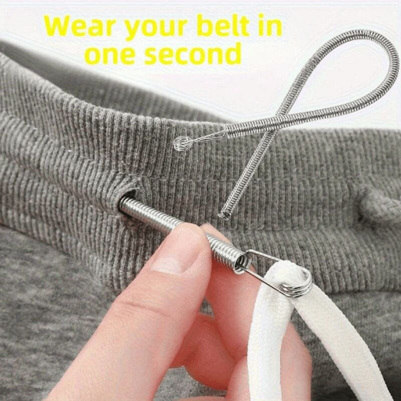 Bendable Spring Drawstring Threader Clip 1 count