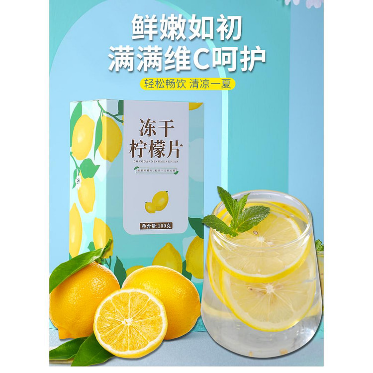 茵楼兰 柠檬片茶冷泡茶包维生素水果茶
