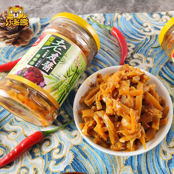 Wild Zhen Sour Bamboo Shoots Old Friend Sauce, Guangxi Nanning Specialty Yi
