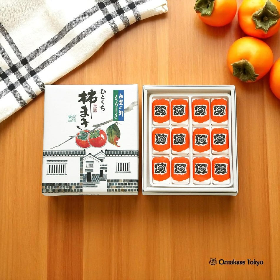 Kaki Maki Dried Persimmons Hoshi Gaki 12 pieces 200 g