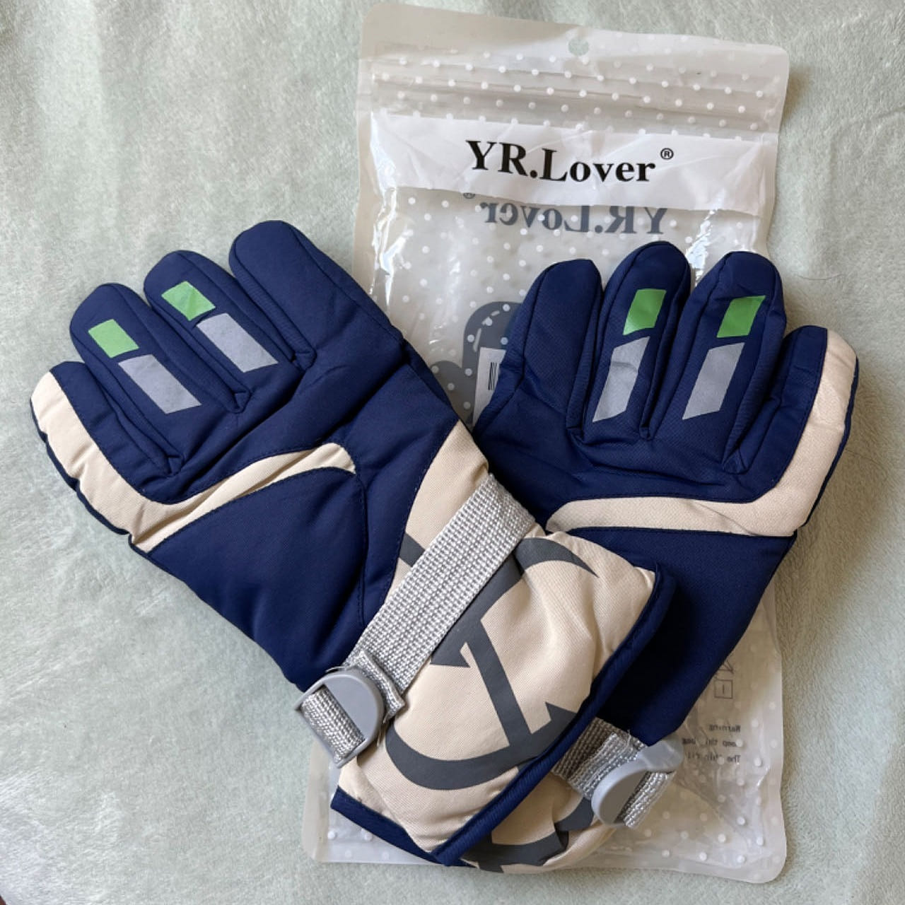 YR.Lover Youth Waterproof Ski Gloves One Size 1 each