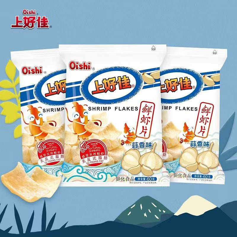 Shanghaojia Fresh Prawn cracker Snack 40g 40 g