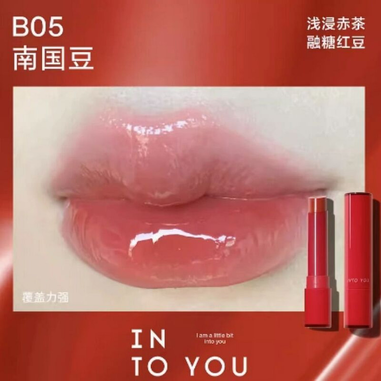 INTO YOU融点唇釉B05南国豆