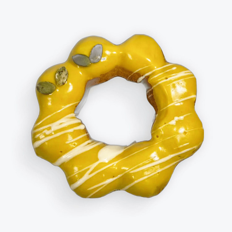 Halloween Edition | Pumpkin Mochi Donut 1 count