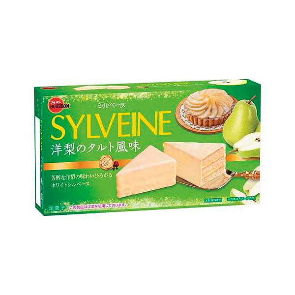 布尔本 Sylvene 洋梨塔风味蛋糕 6个入 1 份