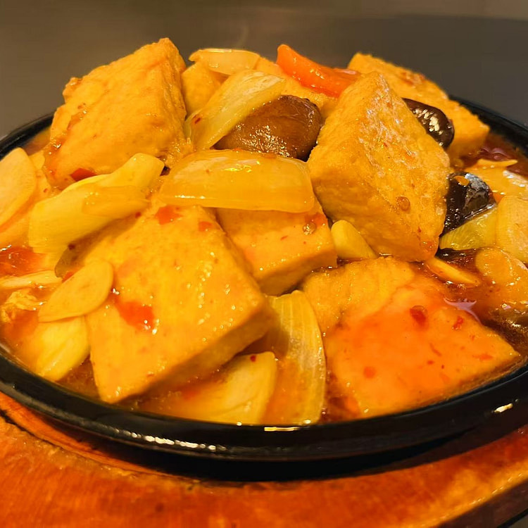 铁板家常豆腐