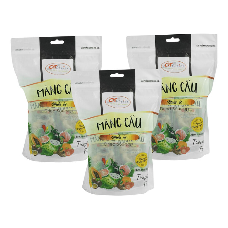 [CT Choice] Soursop Chili Salt Snack 500gr x 3 3 count