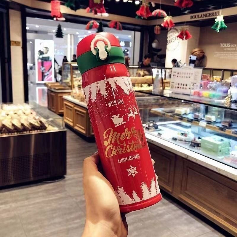 [Red 350ml] Insulation Cup for Male and Female Students Commuting Korean Edition 1 each