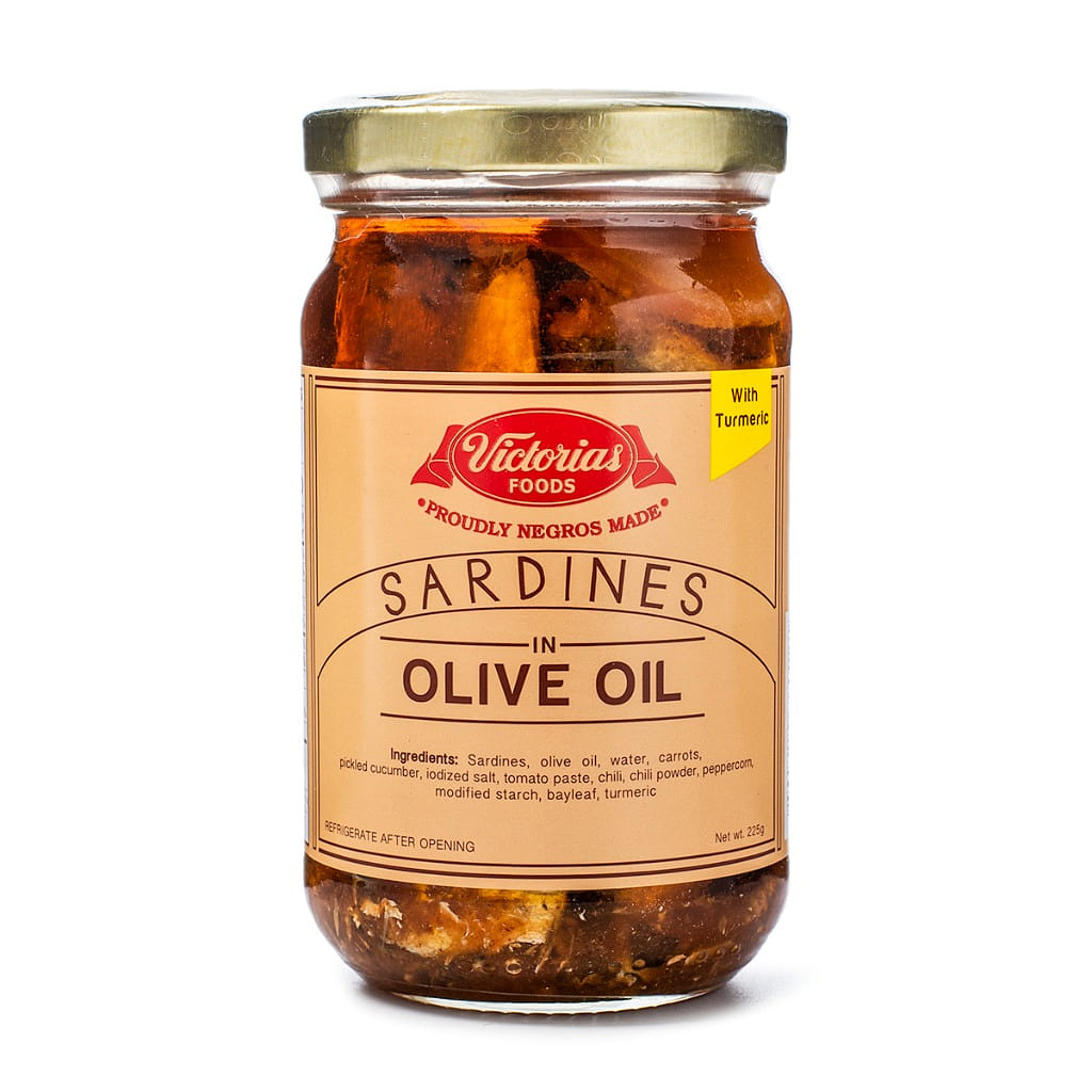 Victorias Bottled Sardines in Olive Oil with Turmeric 8 oz