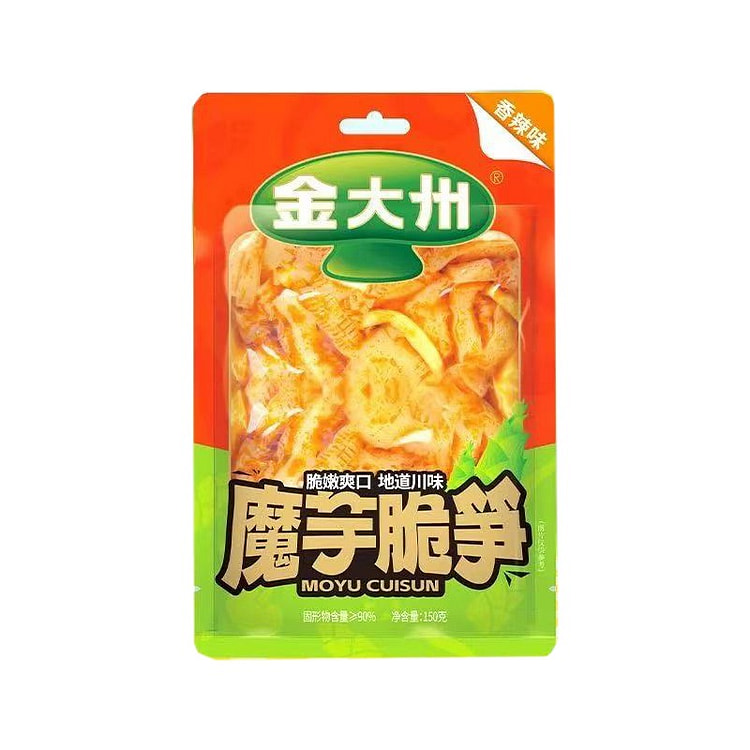 金大州魔芋脆笋川辣香辣素毛肚脆笋150g*1 150 克