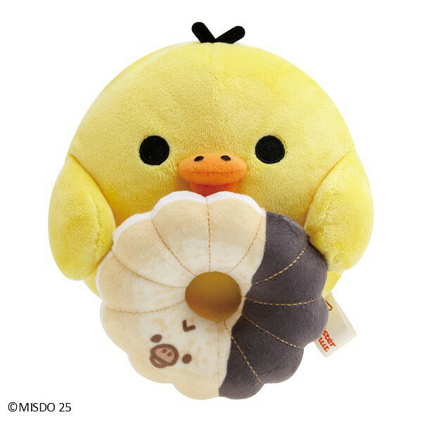 San-X Rilakkuma Donut Plush Toys Kiiroitori