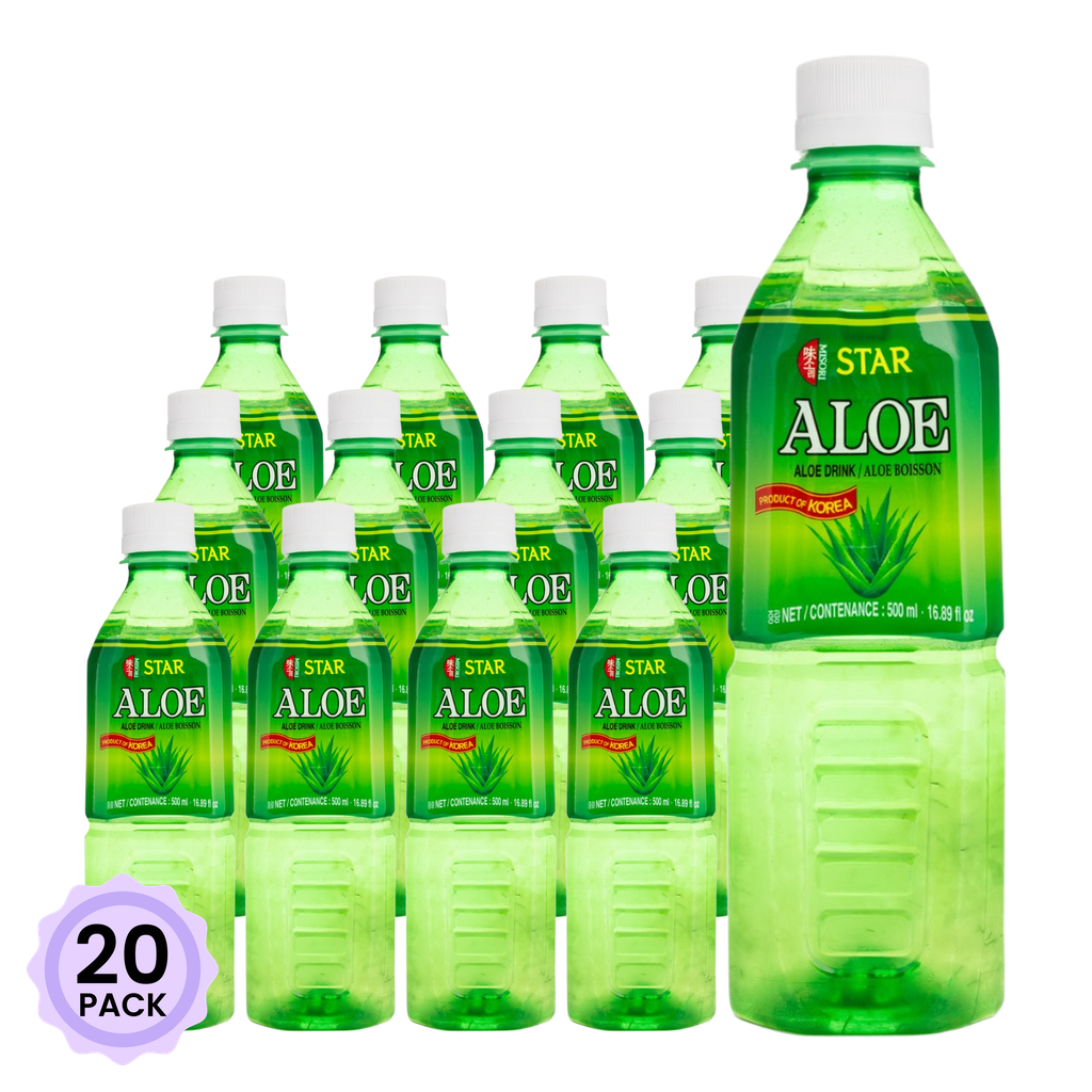 Get Star Aloe Drink 500 ml*20 pack Delivered | Weee! Asian Market