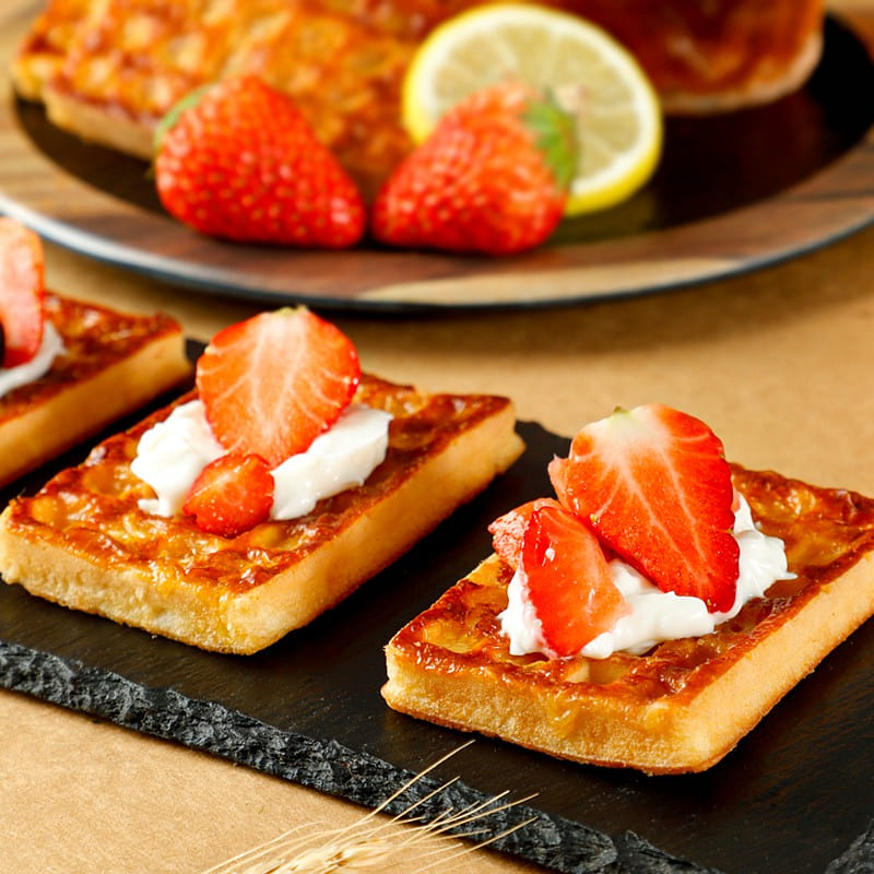 Danish Blueberry Waffle with Cheese 52 g