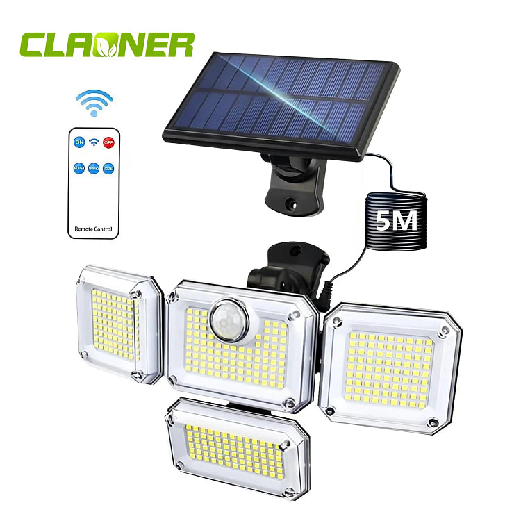 333 LED Solar Lights Outdoor Waterproof Mot 1 box