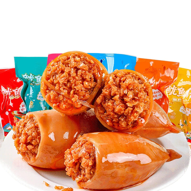 Squid Cub Spicy Big Full Seed 250g * 1packs 250 g