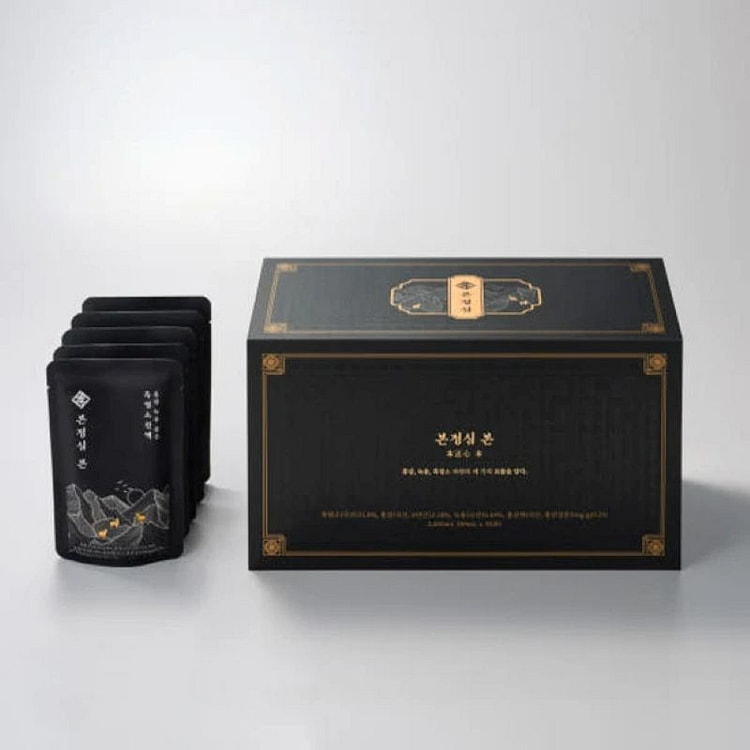 Bonjeongsim Red Ginseng Black Goat Extract 80 ml