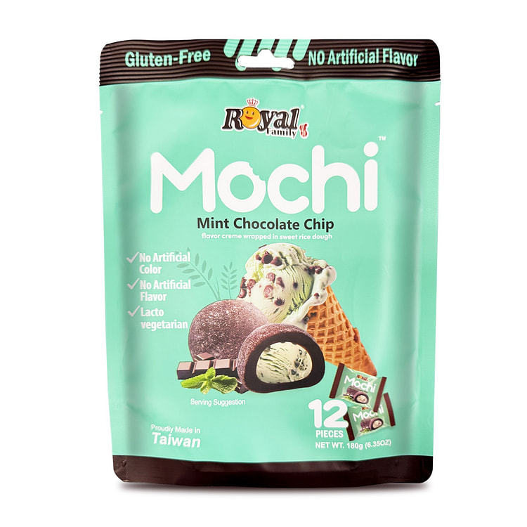 Royal Family Mochi Mint Chocolate Flavor