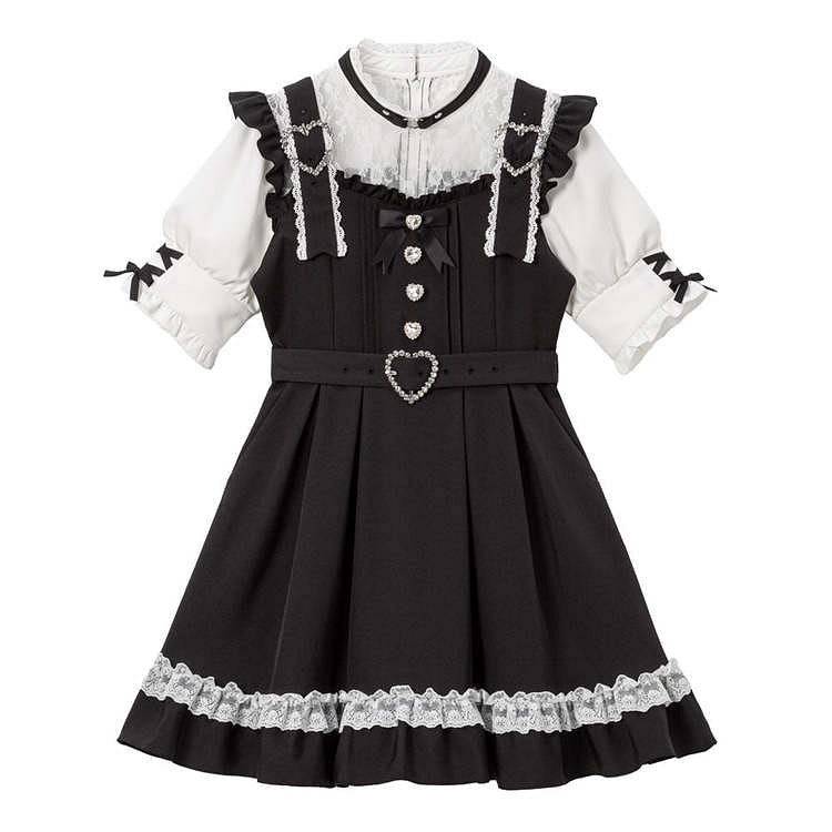 DearMyLove Lace Dress B/W M