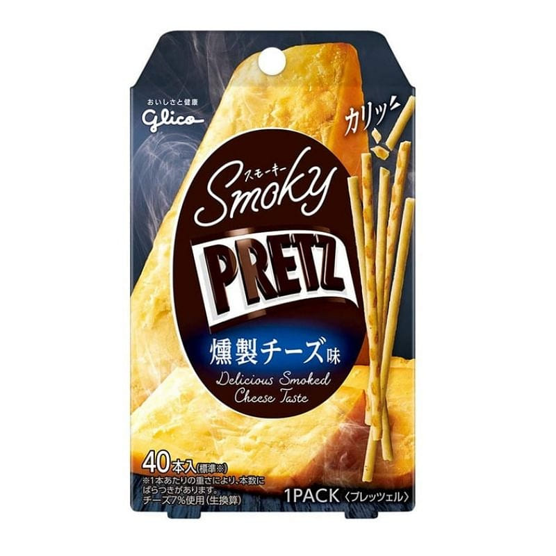 JAPAN PRETZ Smoked Cheese 24g 1 box