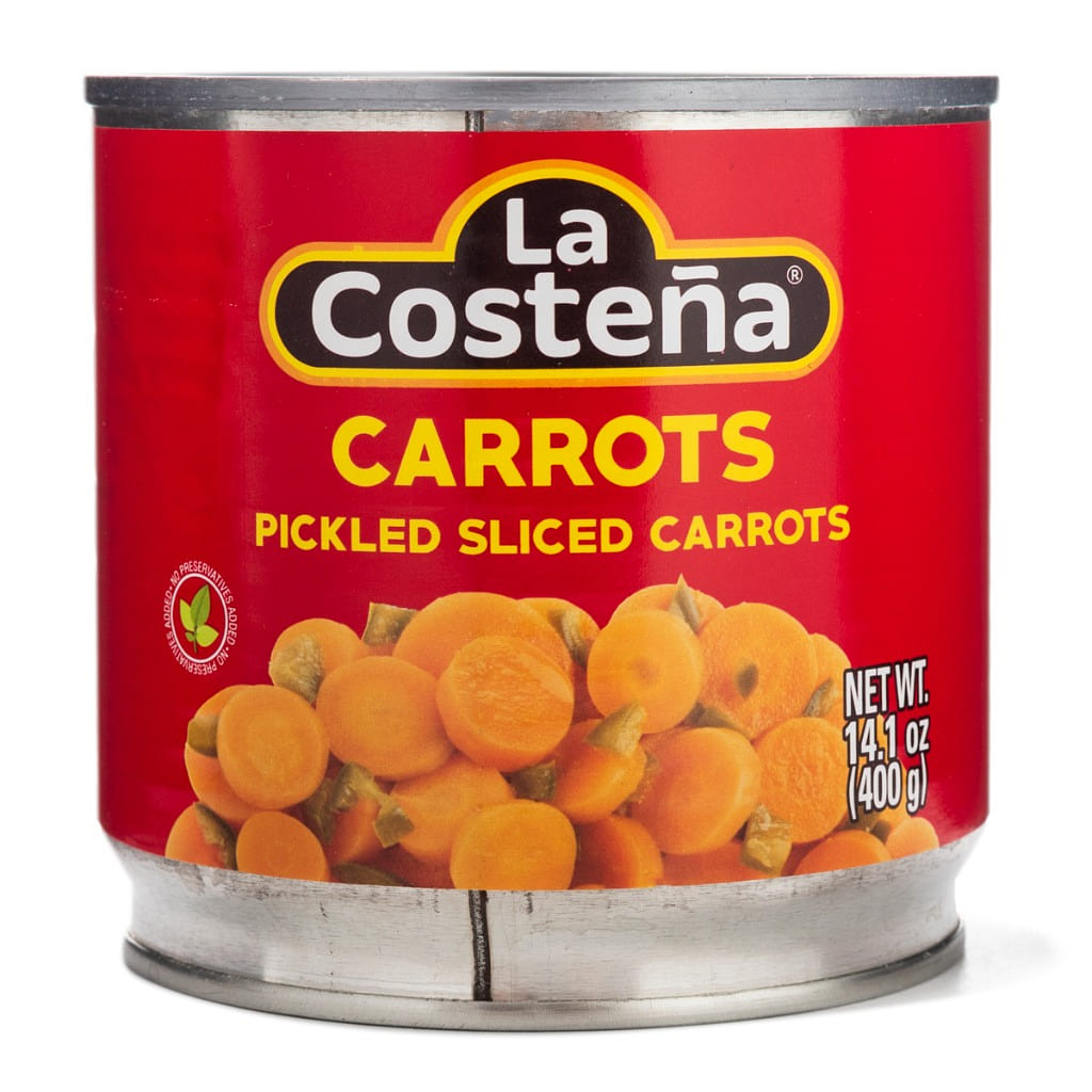 La Costeña Sliced Pickled Carrots 14.1 oz
