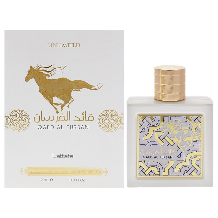 Qaed Al Fursan Unlimited by Lattafa for Men 3.04oz 3.04 oz
