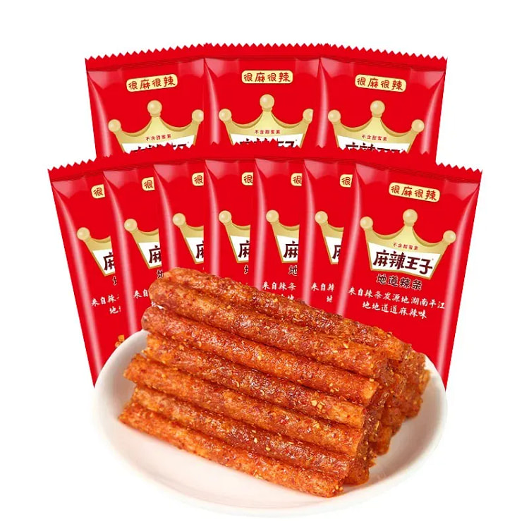麻辣王子 很麻很辣辣条 18g 18 克*5 包