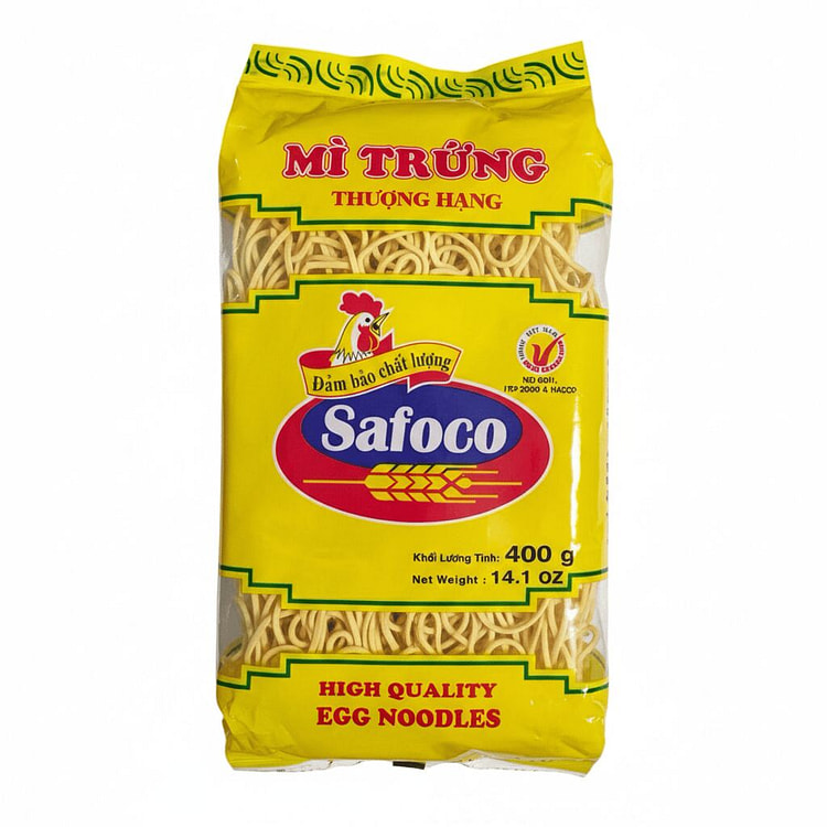[Safoco] 鸡蛋面（高品质） 400 克