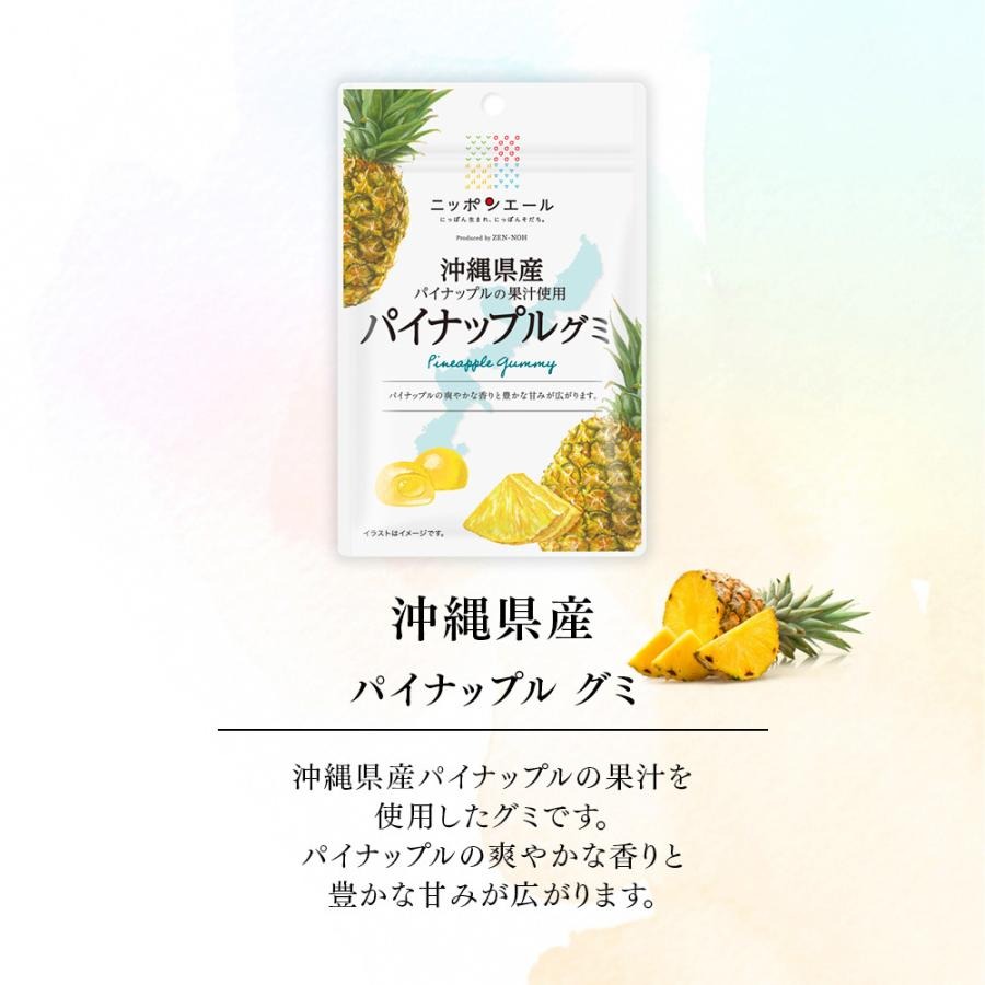 Get ZEN-NOH Pineapple From Okinawa-Ken Gummy 40g Delivered | Weee
