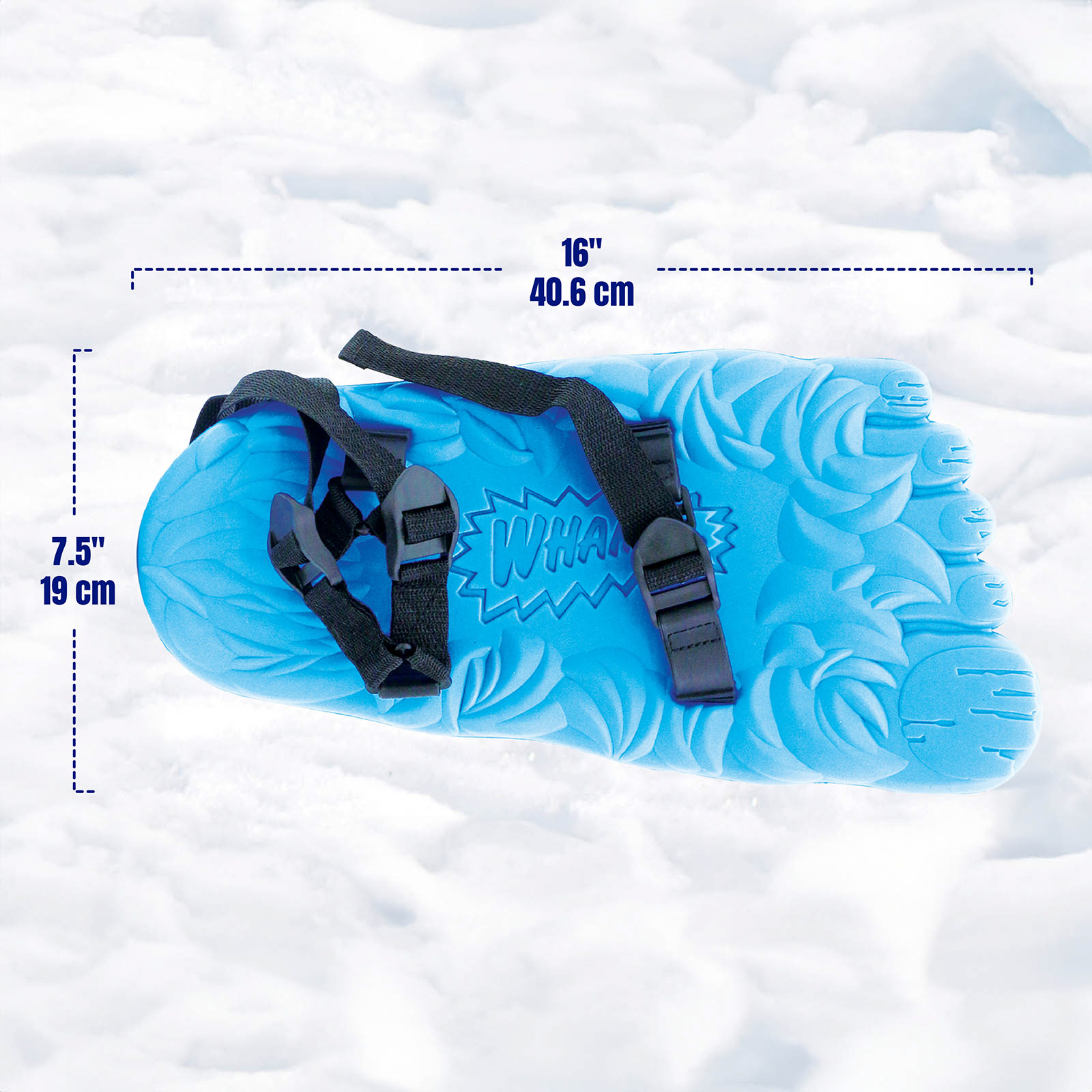 Get Wham-O Yeti Shaped Snowshoes - Blue Delivered | Weee! Asian Market