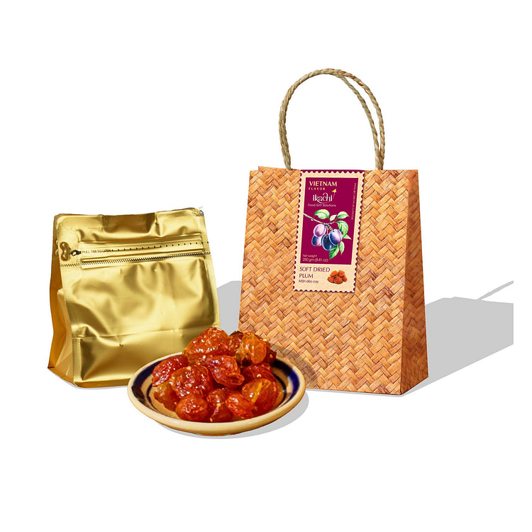Ikachi Soft Dried Plum Gift Bag 283 g