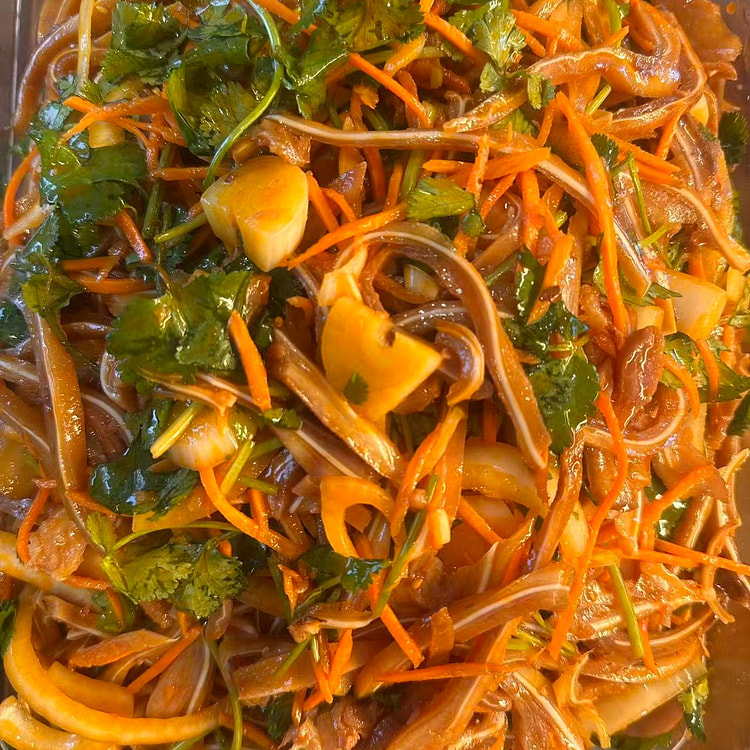 Dongbei pig ear cold dish