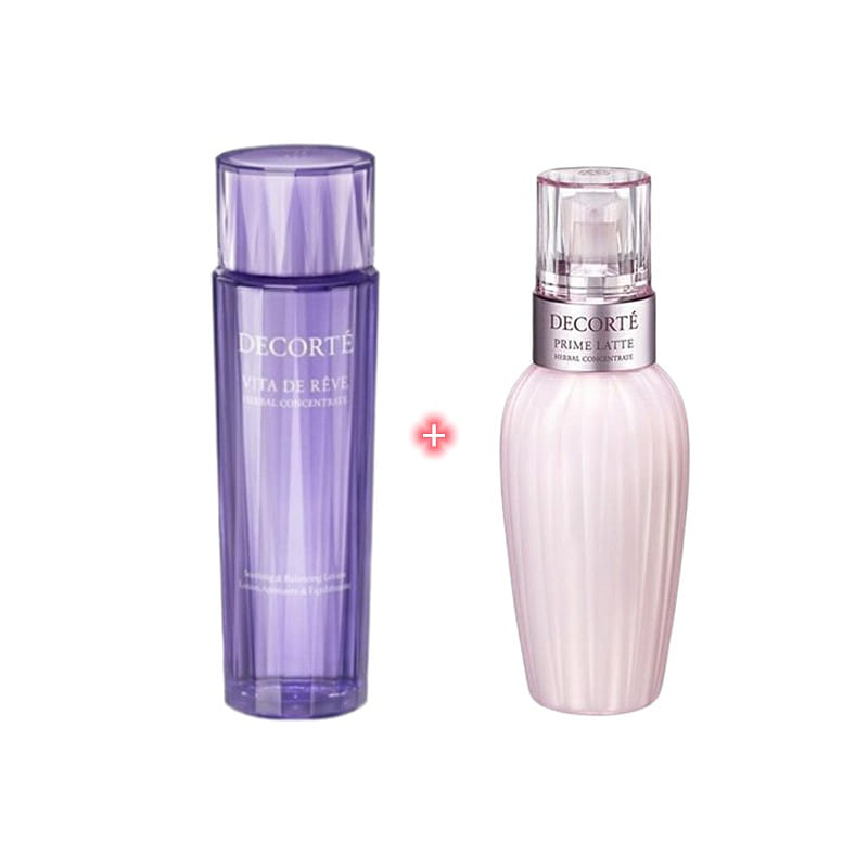 DECORTE Vitadrave Herbal Lotion 150ml+Decorte Latte Herbal Milk 150ml 1 each