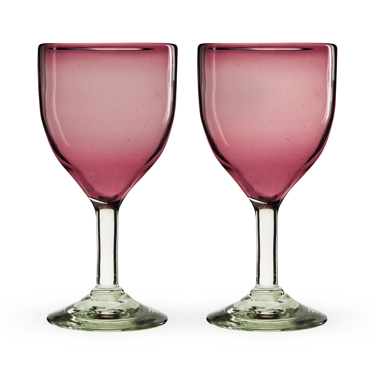 Rosado Stemmed Wine Glass Set by Twine Living 2 each