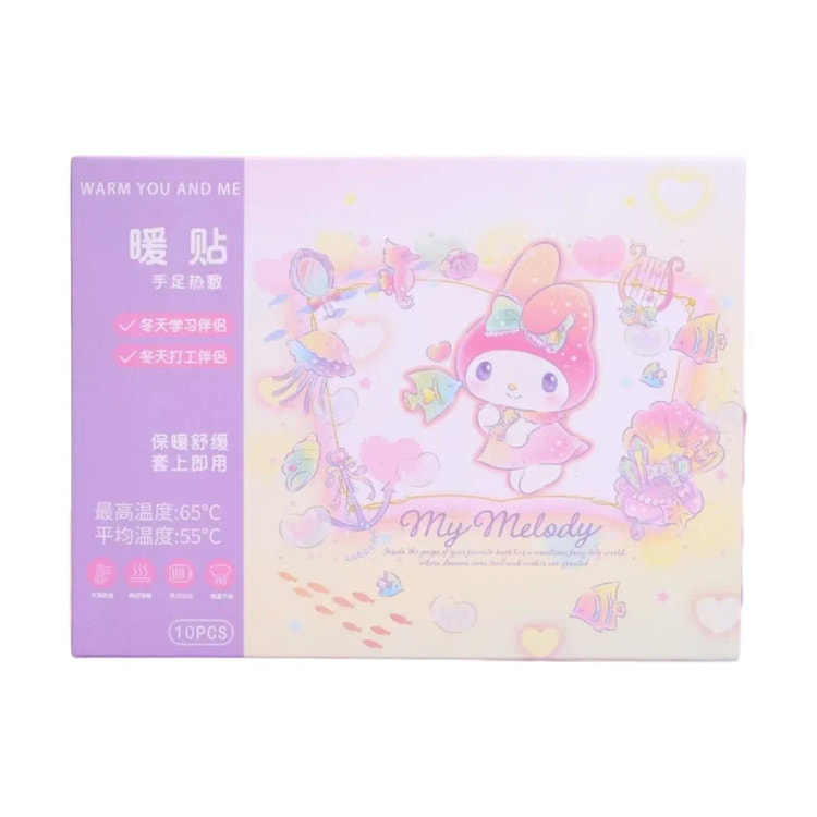 Self-heating Hand Warmer Wearable - My Melody 1 box