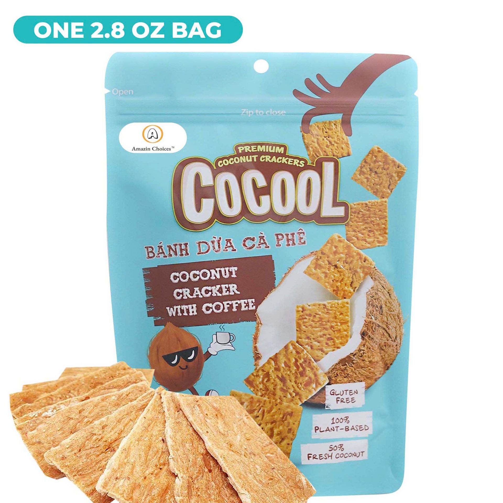 Get Coconut cracker with coffee (80g) 0.18 lb Delivered | Weee