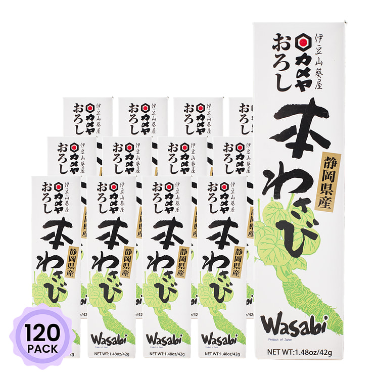 Kameya Hon Wasabi Tube 45 g*120 pack