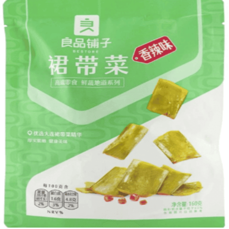 良品铺子 裙带菜香辣味160g 160 克